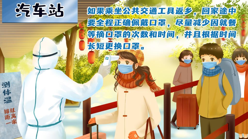 春運(yùn)進(jìn)行時(shí)，人在旅途如何做好防護(hù)？