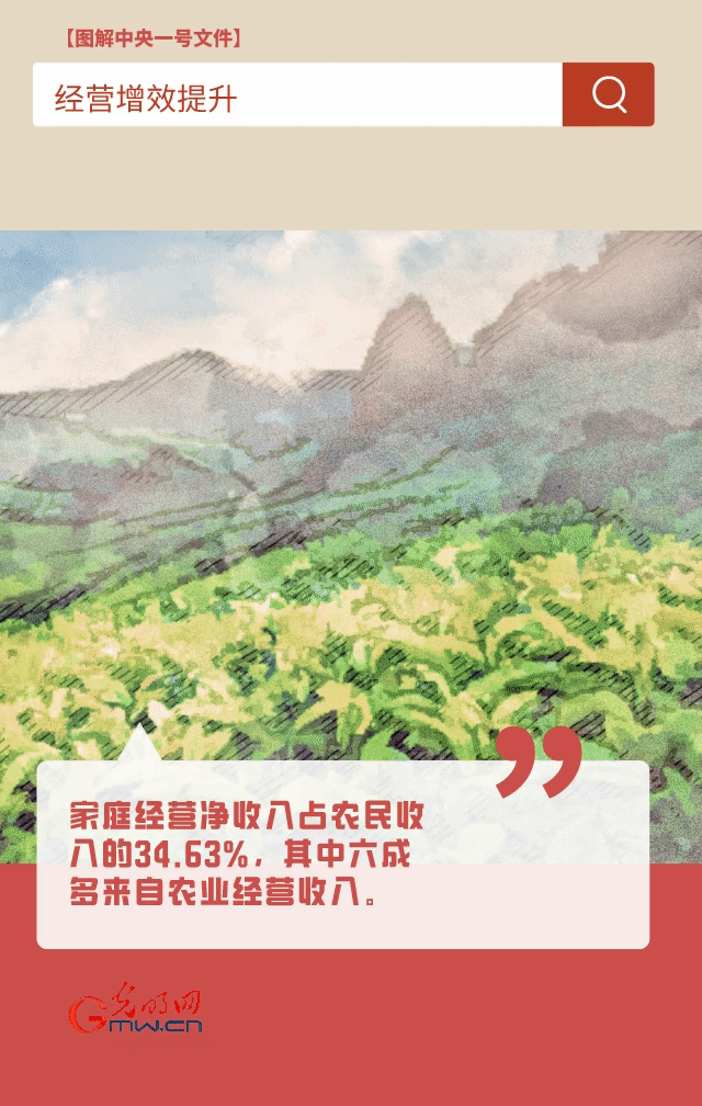 【圖解中央一號文件】“動”漫海報丨今年如何讓農(nóng)民的“錢袋子”鼓起來？