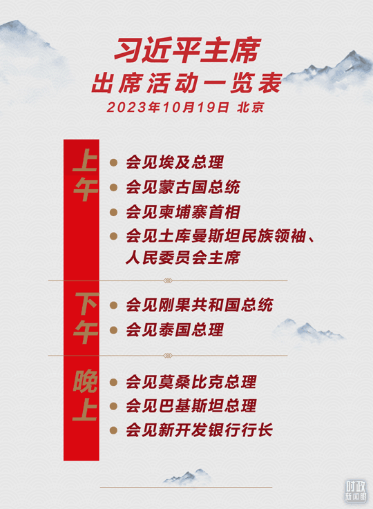 時政新聞眼丨高峰論壇圓滿成功,習(xí)近平密集會見傳遞清晰信號
