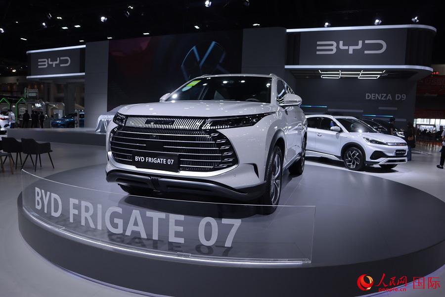 第44屆曼谷國際車展開幕。李百加攝