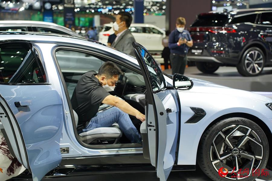 第44屆曼谷國際車展開幕。李源欣攝