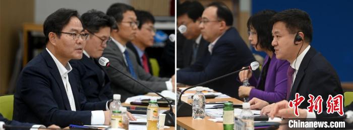 圖為論壇現場。　韓國中國商會供圖