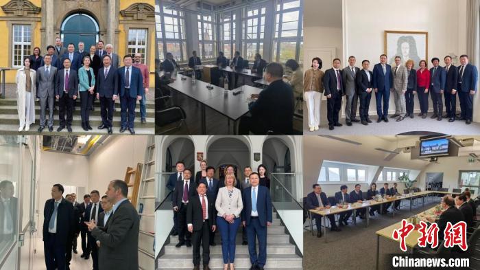 安徽大學代表團訪問德國、法國、智利