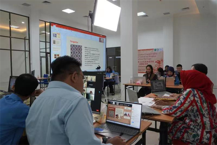 活動(dòng)現(xiàn)場(chǎng)。供圖：印尼三一一大學(xué)孔子學(xué)院