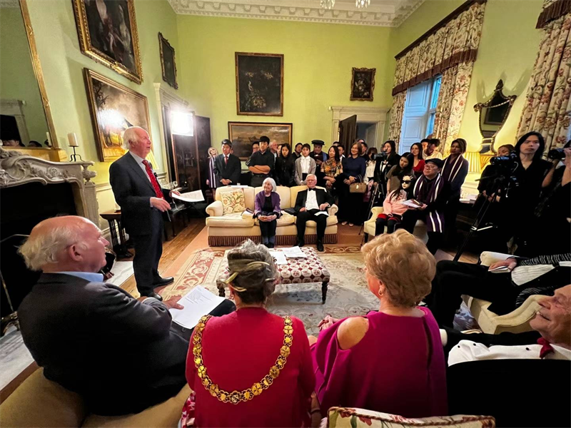 藝術節(jié)舉辦的人文交流活動。主辦方供圖