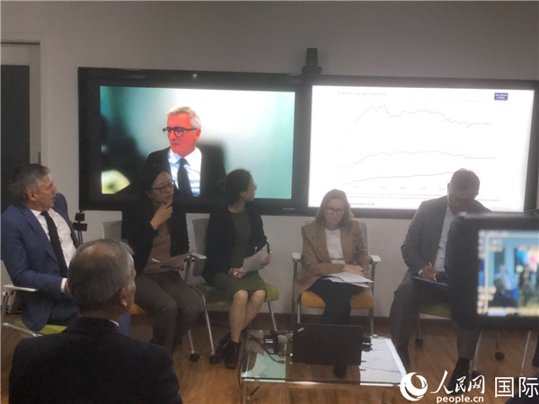 “向COP28注入動力”研討會現(xiàn)場。 人民網(wǎng)記者 趙健攝