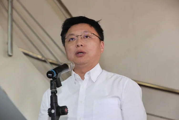 圖為趙天麟。圖片來源：臺灣《聯(lián)合報》劉學圣攝。