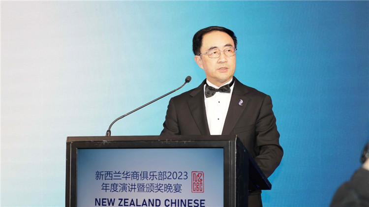 新西蘭華商聯(lián)合總會主席楊健。攝影：張凱