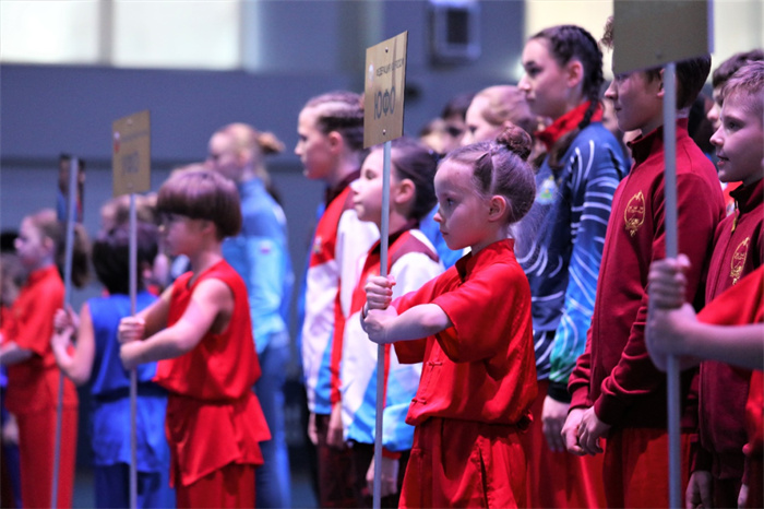 2023年俄羅斯杯暨全俄武術(shù)錦標(biāo)賽開幕式現(xiàn)場。駐俄羅斯大使館供圖