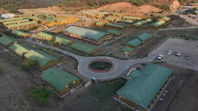 寄宿中學實景。主辦方供圖