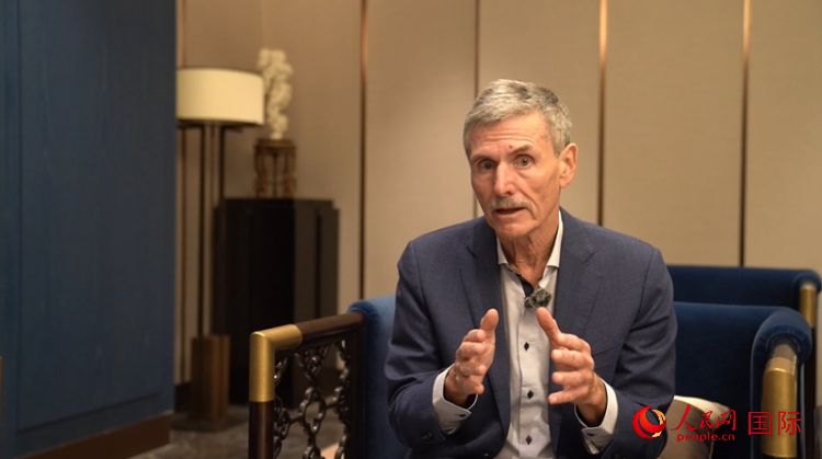 杜登霍夫接受采訪。人民網(wǎng) 劉動攝