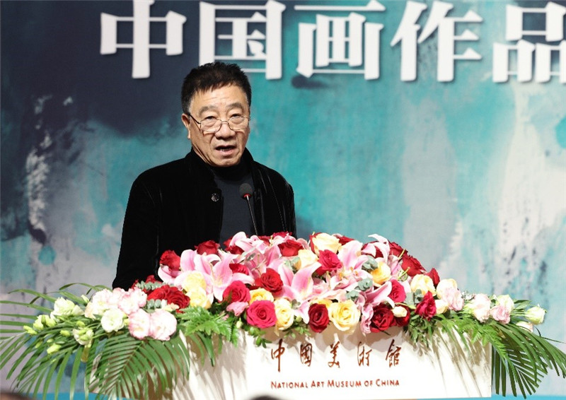 任建國致辭。主辦方供圖