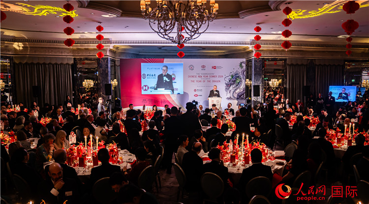 “共慶中國年 共享新機遇”破冰者新春晚宴現(xiàn)場盛況。人民網(wǎng) 郭錦標(biāo)攝