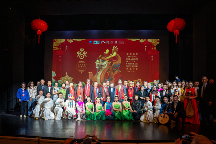 與會嘉賓合影。中國駐希臘大使館供圖