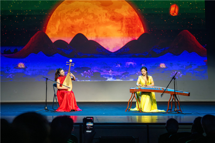  現(xiàn)場表演。中國駐希臘大使館供圖