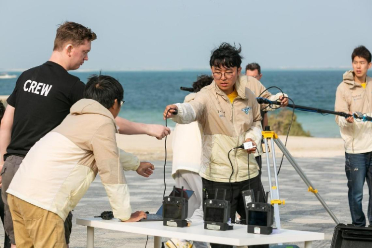 飛鷹隊在比賽中。主辦方供圖
