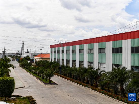 這是2024年2月16日在埃塞俄比亞杜凱姆市拍攝的東方工業(yè)園。 新華社記者 李亞輝 攝