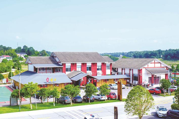 由文化站升級改造而成的“福臨驛站”，可提供度假、研學(xué)、會議、拓展、愛國主義教育等各類旅游線路，供游客自主選擇。 長沙縣供圖