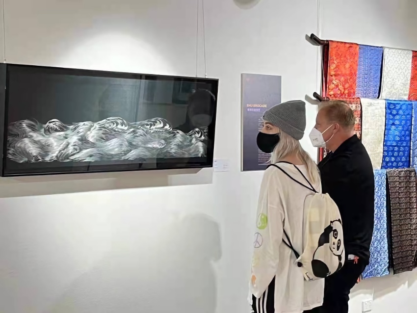 展覽現(xiàn)場(chǎng)。主辦方供圖