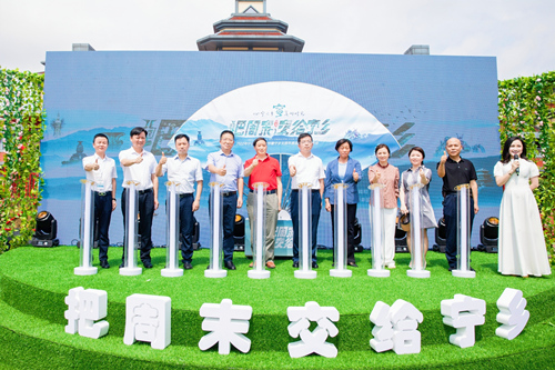 2022年寧鄉(xiāng)文化旅游節(jié)暨寧鄉(xiāng)文旅品牌營銷發(fā)布會現(xiàn)場。受訪單位供圖