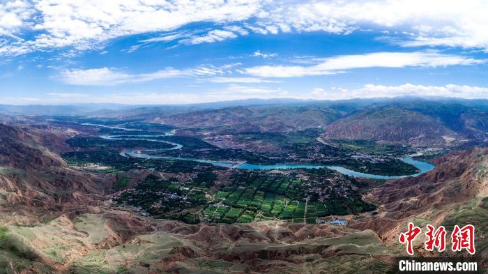 圖為青海黃河流域。(資料圖) 李玉峰 攝