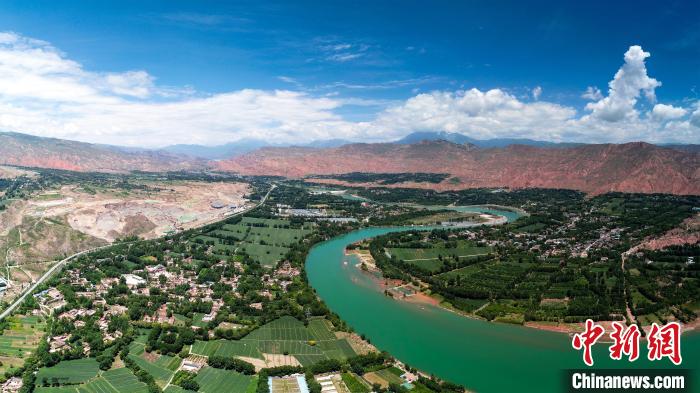 圖為青海黃河流域。(資料圖) 李玉峰 攝