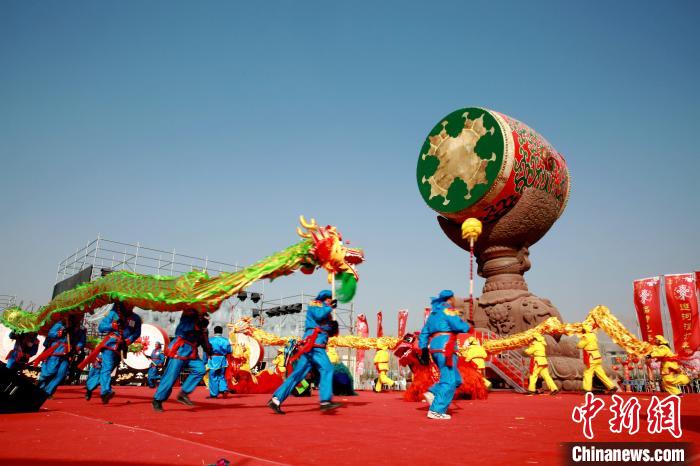 圖為青海省海東市文化藝術(shù)展示。(資料圖) 海東市文體旅游廣電局 供圖