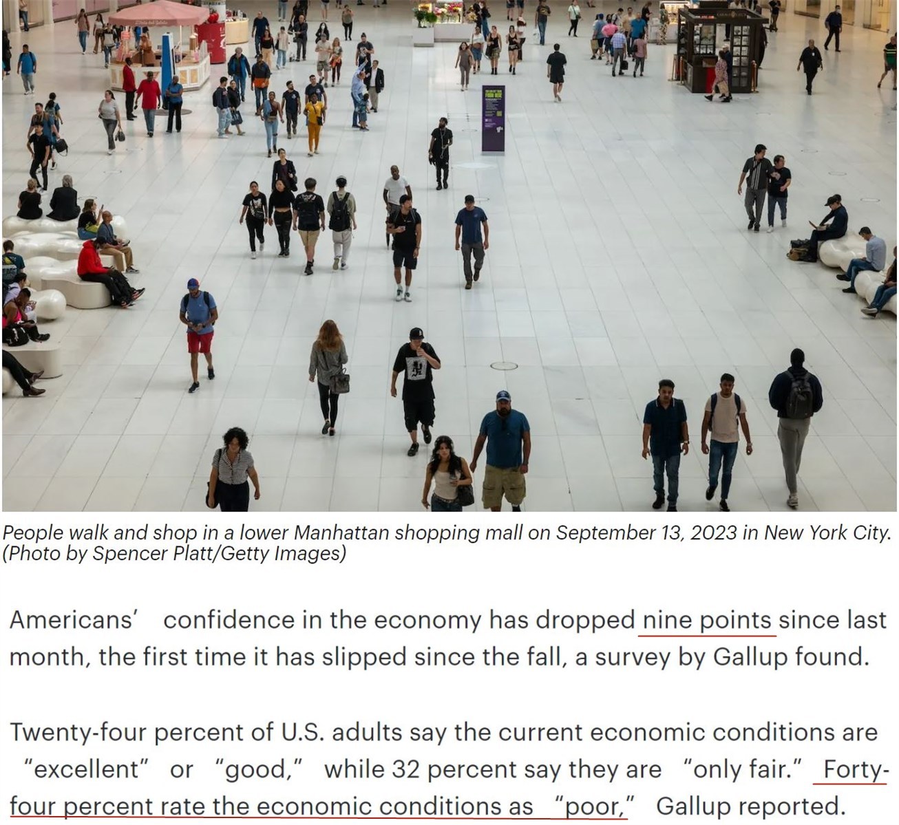 說(shuō)到美國(guó)經(jīng)濟(jì) 超過(guò)四成的美國(guó)人用了這個(gè)詞！