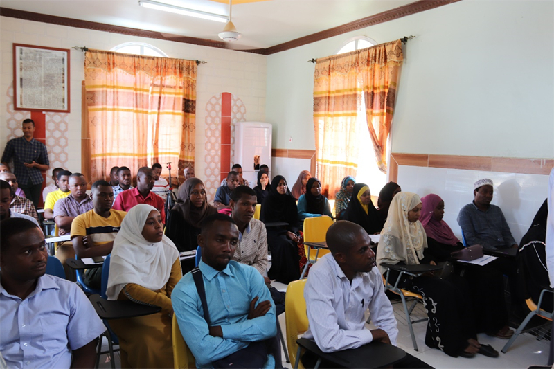 培訓(xùn)現(xiàn)場。專家組供圖