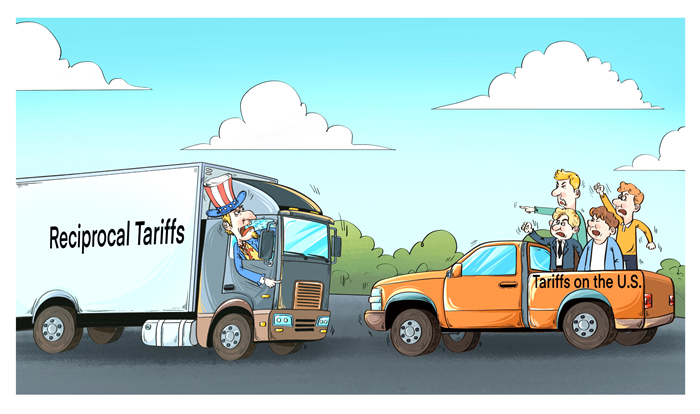 漫畫作者：譚希光（人民網(wǎng)版權(quán)圖片，未經(jīng)授權(quán)請(qǐng)勿轉(zhuǎn)載。）