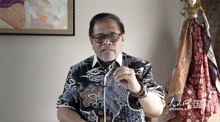 5月14日，印度尼西亞大使周浩黎接受人民網(wǎng)專訪。人民網(wǎng) 王婧攝