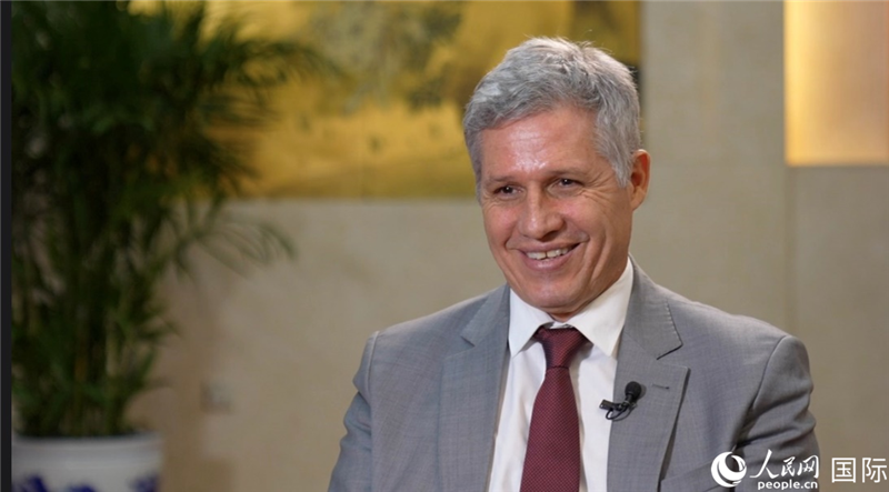 巴西農(nóng)村發(fā)展部部長特謝拉。 人民網(wǎng)記者 張榮攝