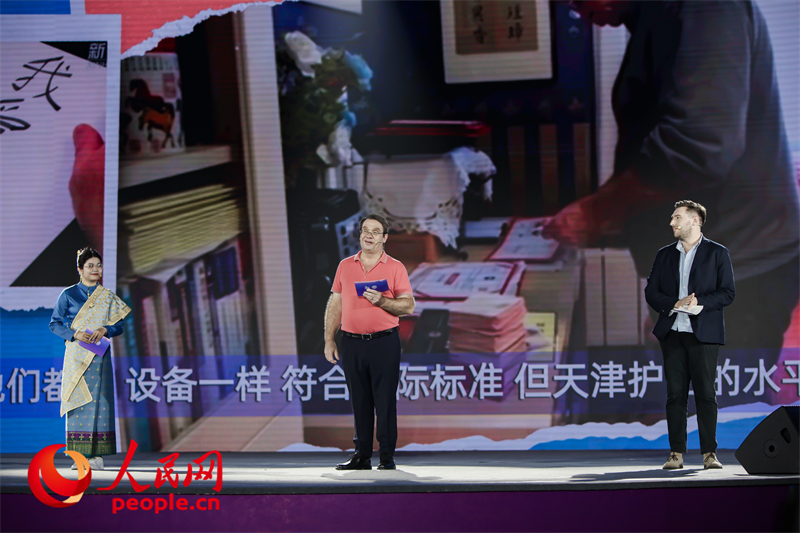 從左至右分別為馬星彤、皮安睿、柯明可。人民網(wǎng)記者 于凱攝