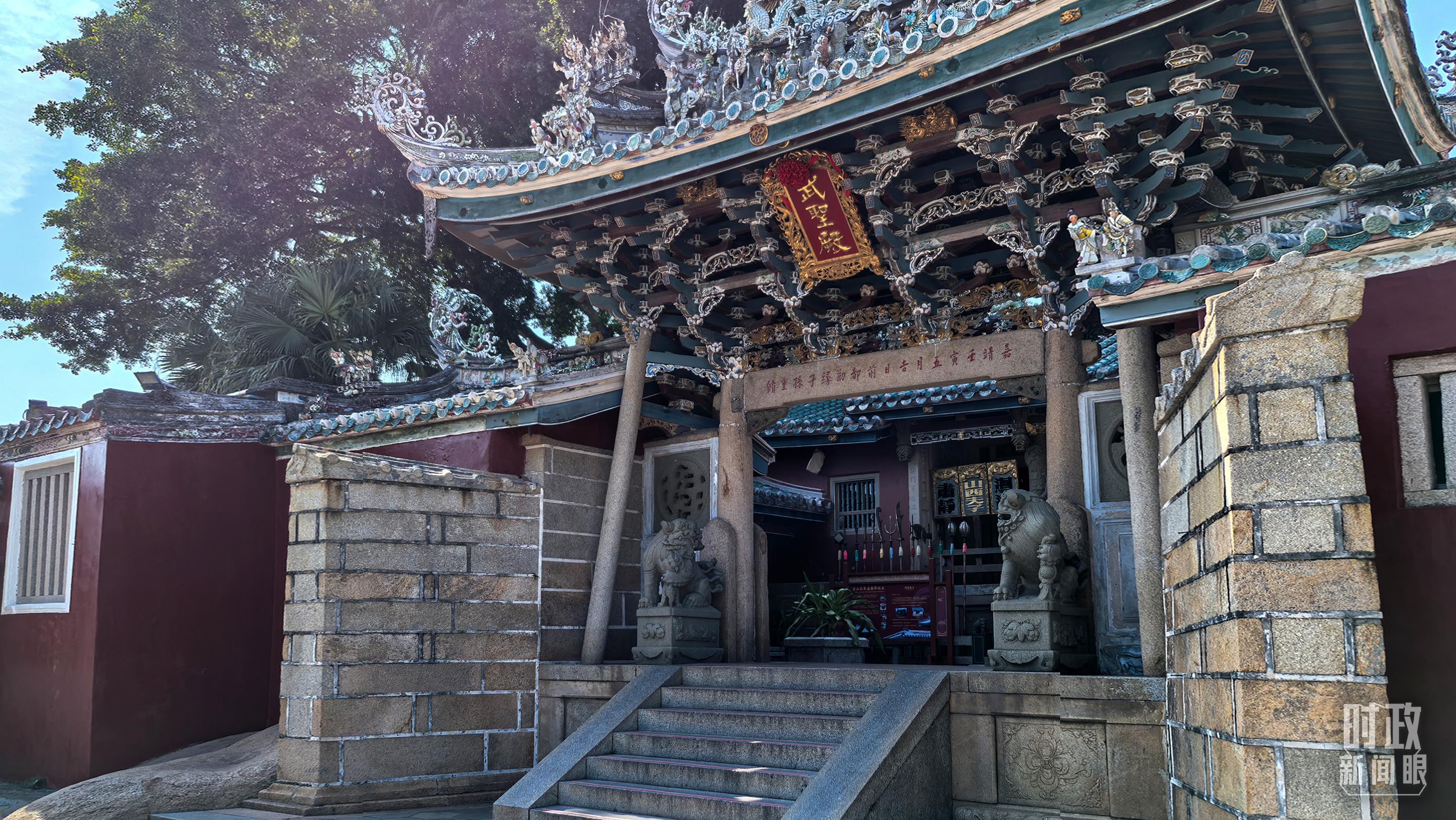 △關(guān)帝文化產(chǎn)業(yè)園。（總臺(tái)央視記者陸泓宇拍攝）