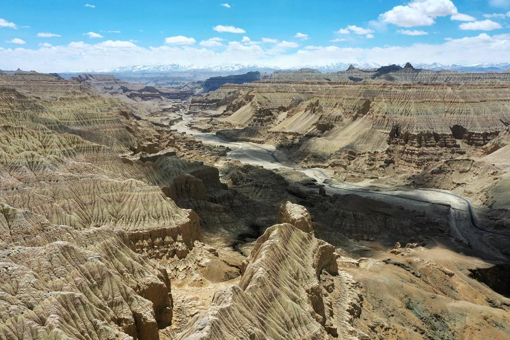 航拍土林。旦真攝