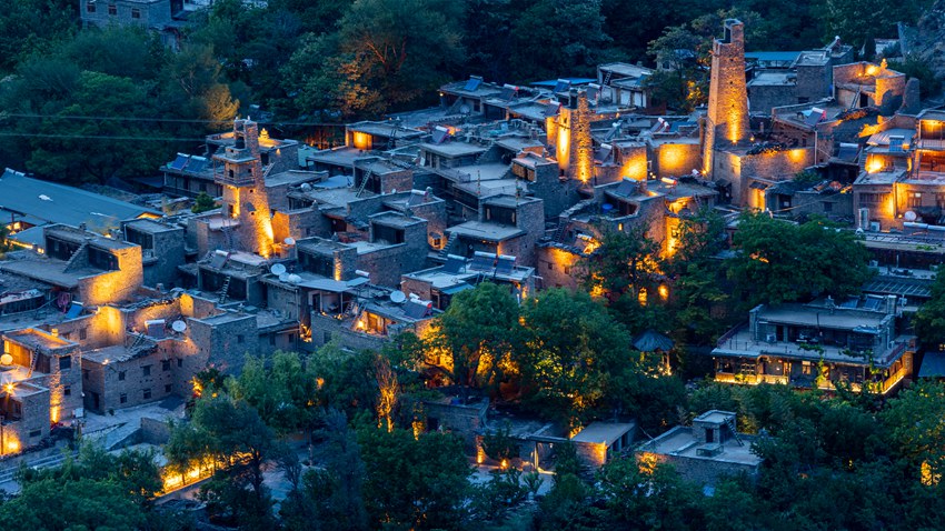 四川省阿壩州理縣桃坪村。四川省文旅廳供圖