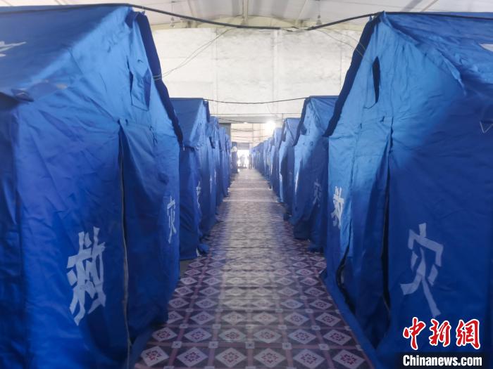 那曲火車站集中健康監(jiān)測(cè)點(diǎn)?！≈袊?guó)鐵路青藏集團(tuán)有限公司拉薩車務(wù)段 供圖