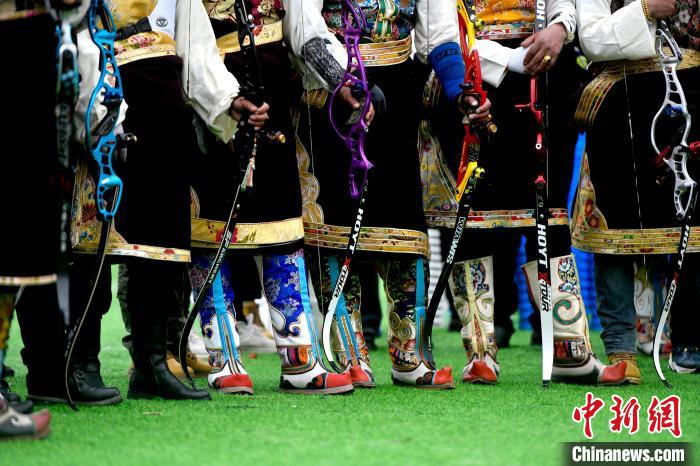 3月28日，參加響箭比賽的選手們。　李林 攝