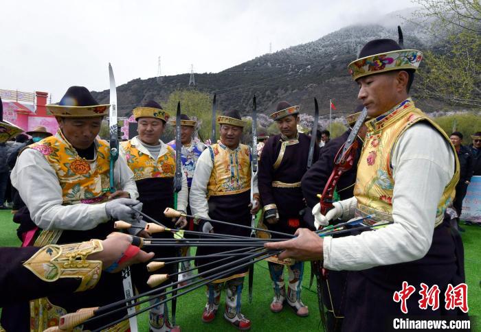 3月28日，參加響箭比賽的選手們?！±盍?攝