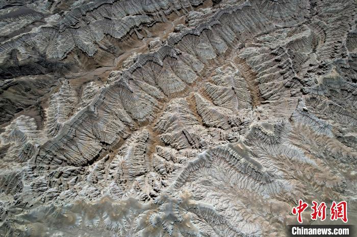 4月5日，西藏阿里札達(dá)土林。(無人機照片) 李林 攝